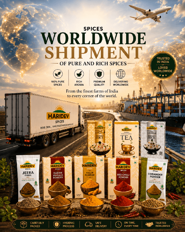 Haridev Spices — spices worldwide shipment of pure and rich spices